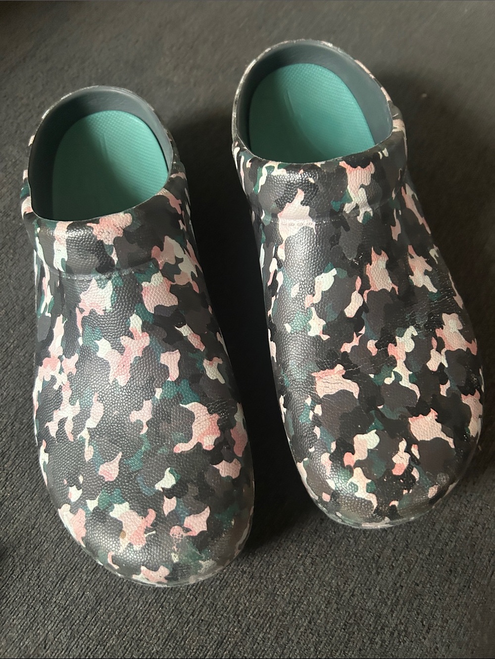 Womens Dansko Kane EVA Molded Camo Clog